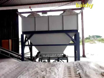 Vertical mill for calcite production plant