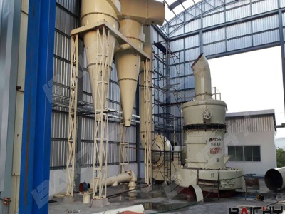 China clay processing plant crusher grinding