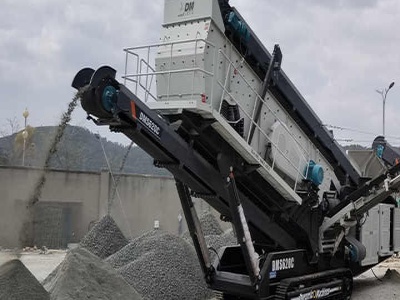 Tons Track Mobile Rock Crushing Plant